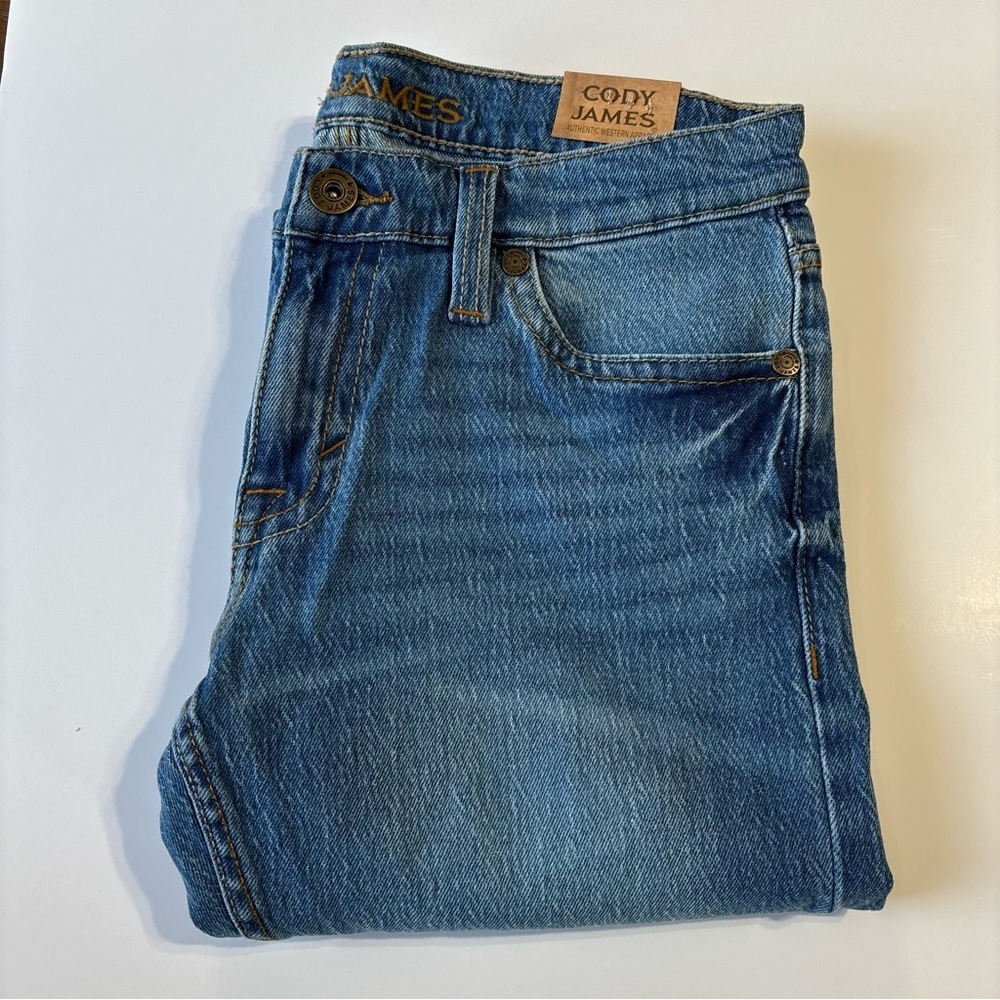 Cody James Men's Classic Blue Slim Jeans - Picture 1 of 6